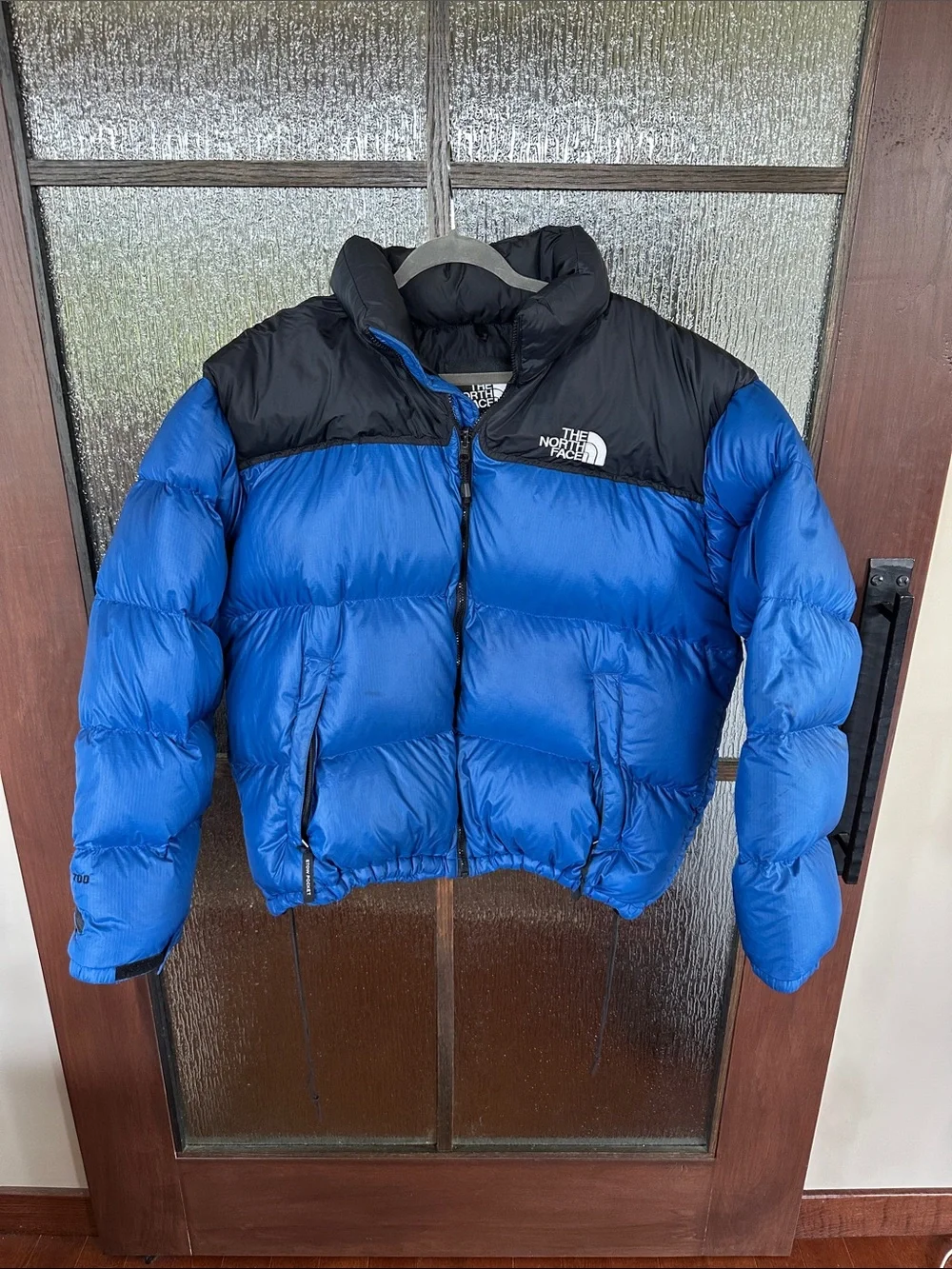 The North Face Mens 700 down Blue and Black winter Jacket Sz XL